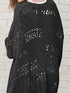 Hollow Out Knit Cardigan