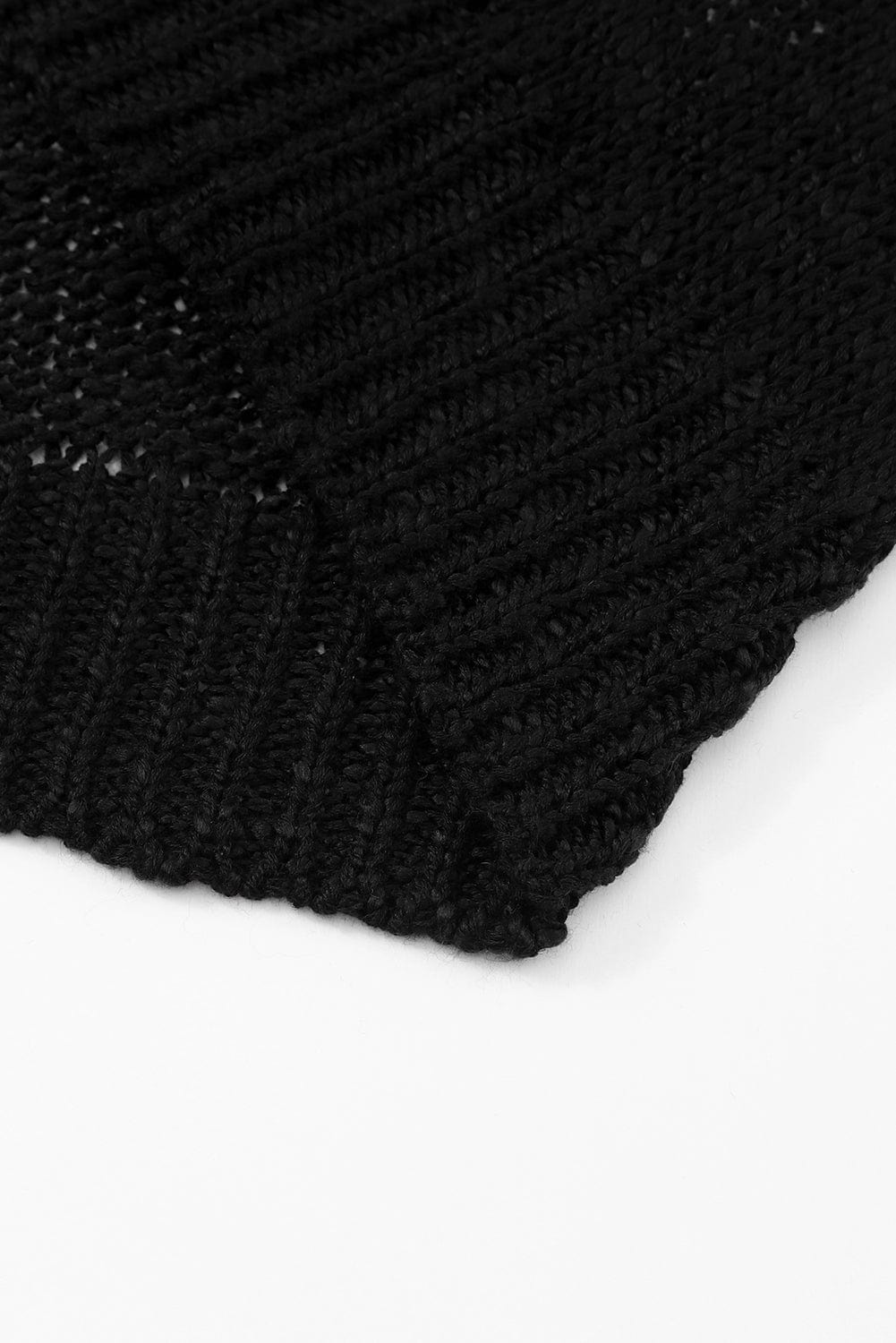 Plus Size Knit Cardigan