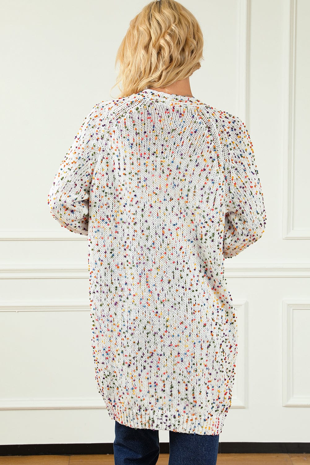 Plus Size Knit Cardigan