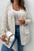 Hollow Out Knit Cardigan