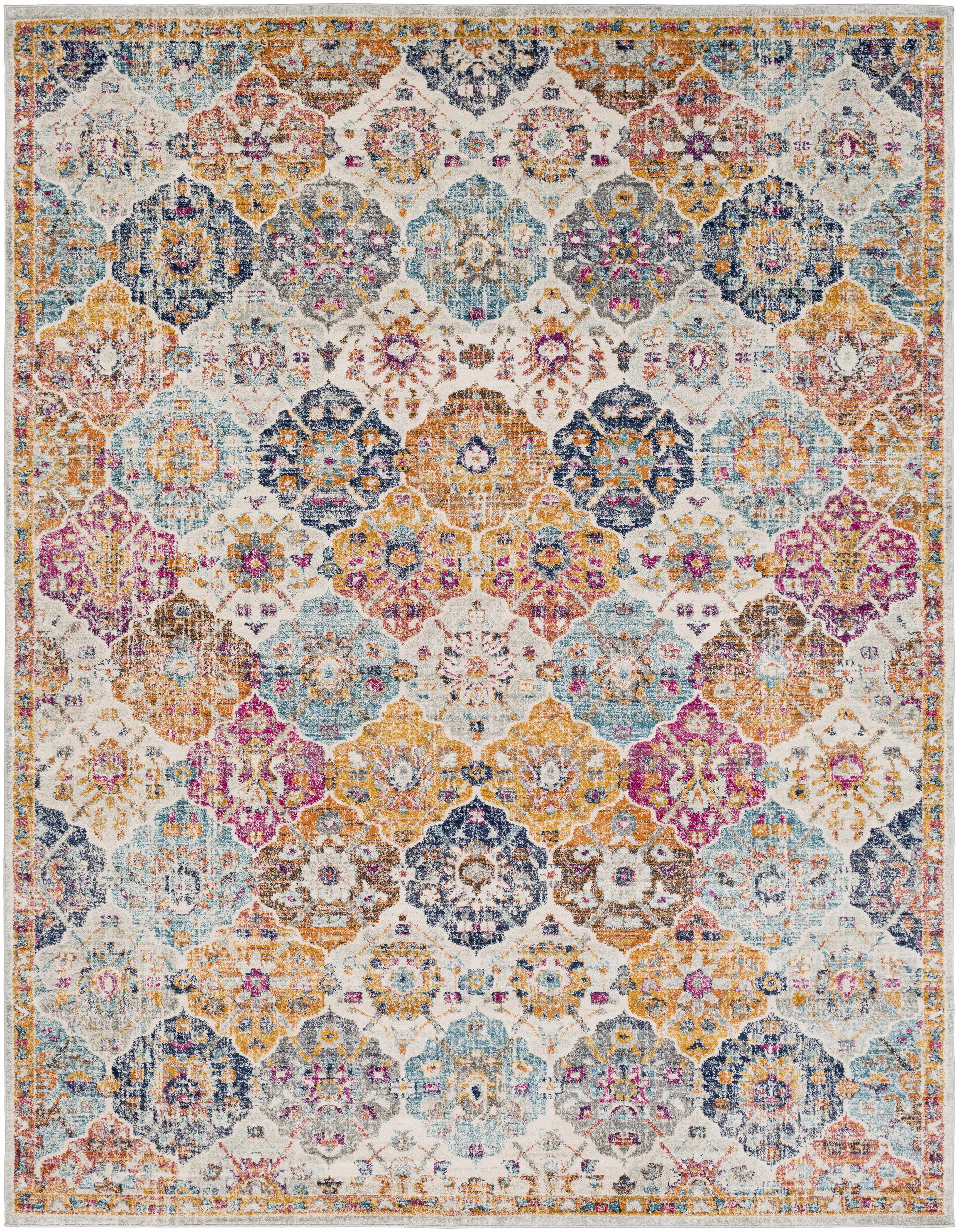 Alfombra colorida Custar