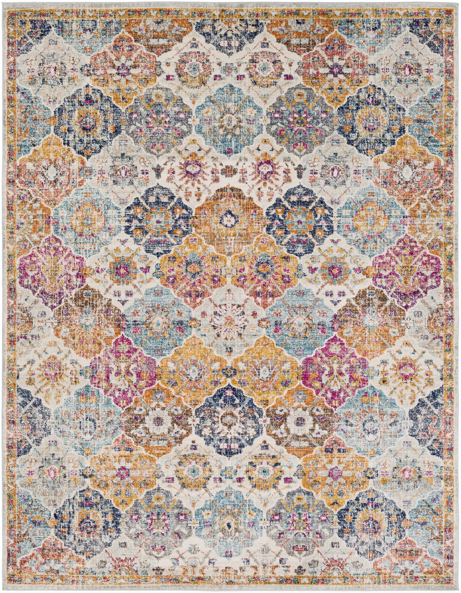Alfombra colorida Custar