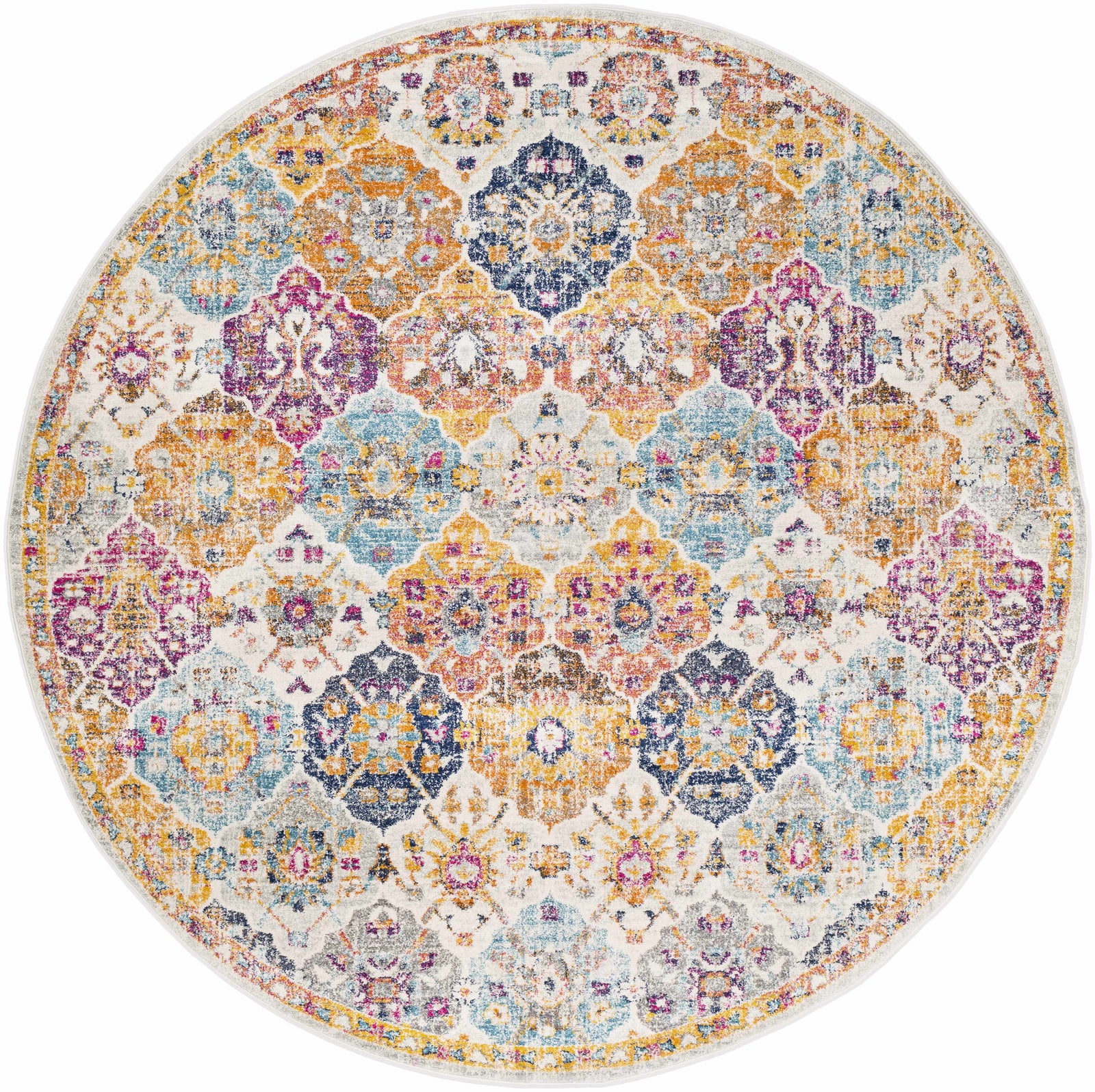 Alfombra colorida Custar