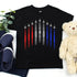 Air Force Flyover Red White And Blue for Adult and Kids T-shirt