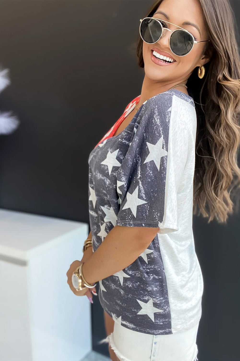 Star Print T-Shirt
