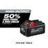 Paquete de baterías Milwaukee 48-11-1862 M18™ REDLITHIUM™ HIGH OUTPUT™ XC de 6,0 Ah (2 piezas)