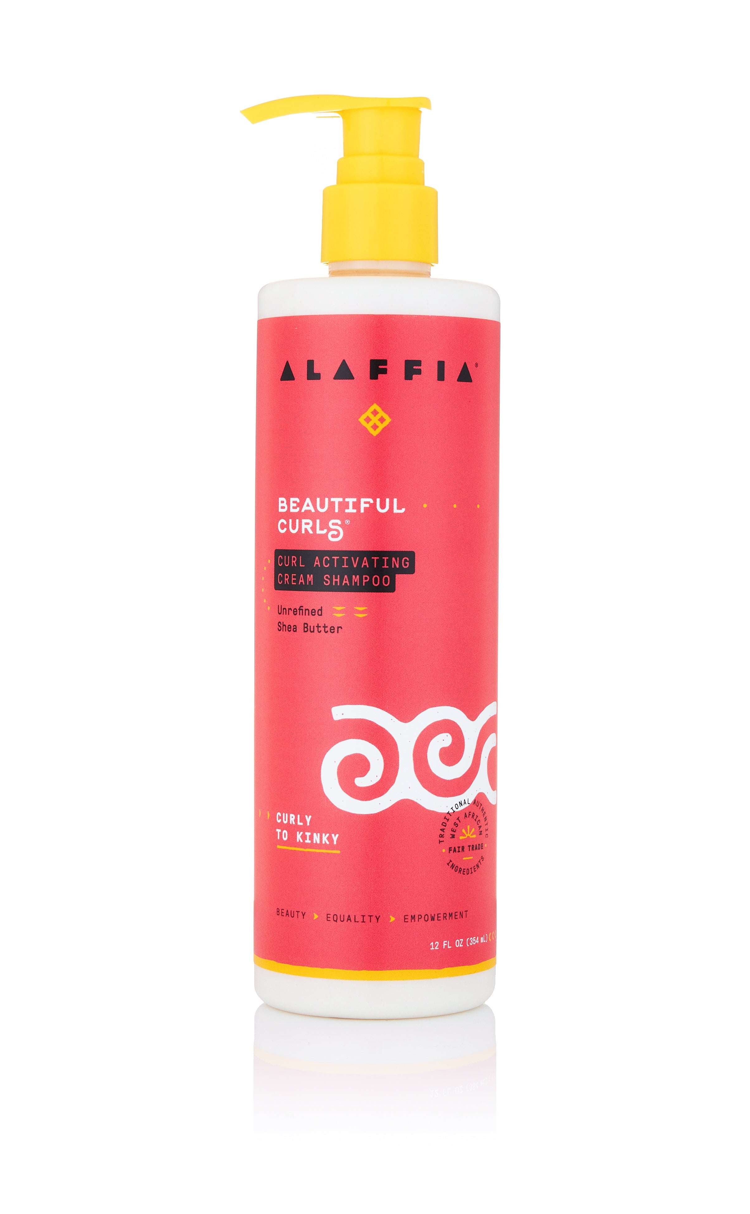 Champú activador de rizos termorregulador Alaffia (355 ml)