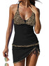 Beachwear Leopard Print Tankini Set