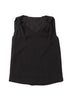 Satin Cami Top with V-Neckline