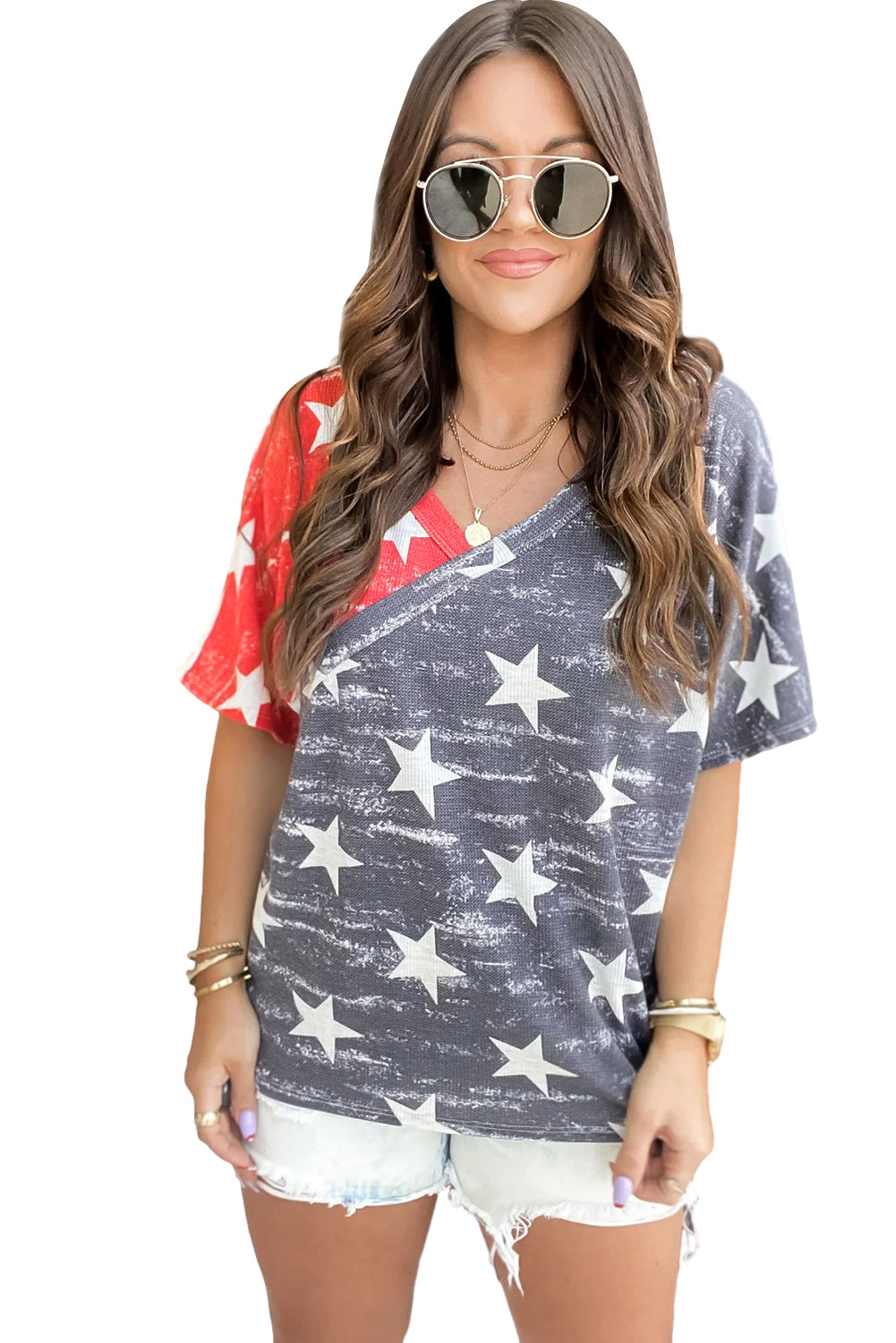 Star Print T-Shirt