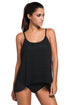 Spaghetti Strap Lace Tankini