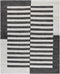 Soren Black&White Jute Area Rug