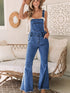 Women's Denim Bell Bottom Overalls