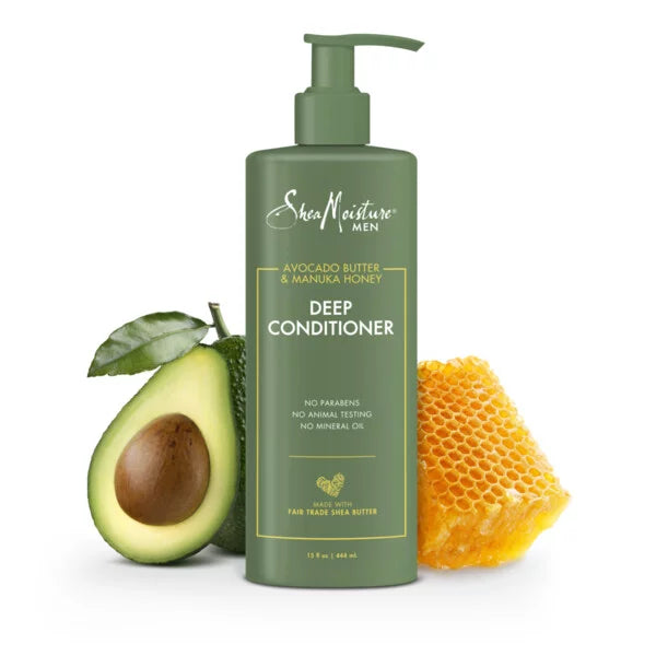 Acondicionador profundo para hombres Shea Moisture (paquete de 15 oz)