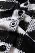 Black and White Glen Plaid Jacket