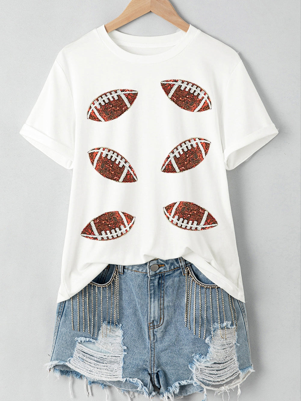 Dazzling Football Top