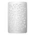 Lámpara de noche LED con diseño floral de níquel DecoPlug