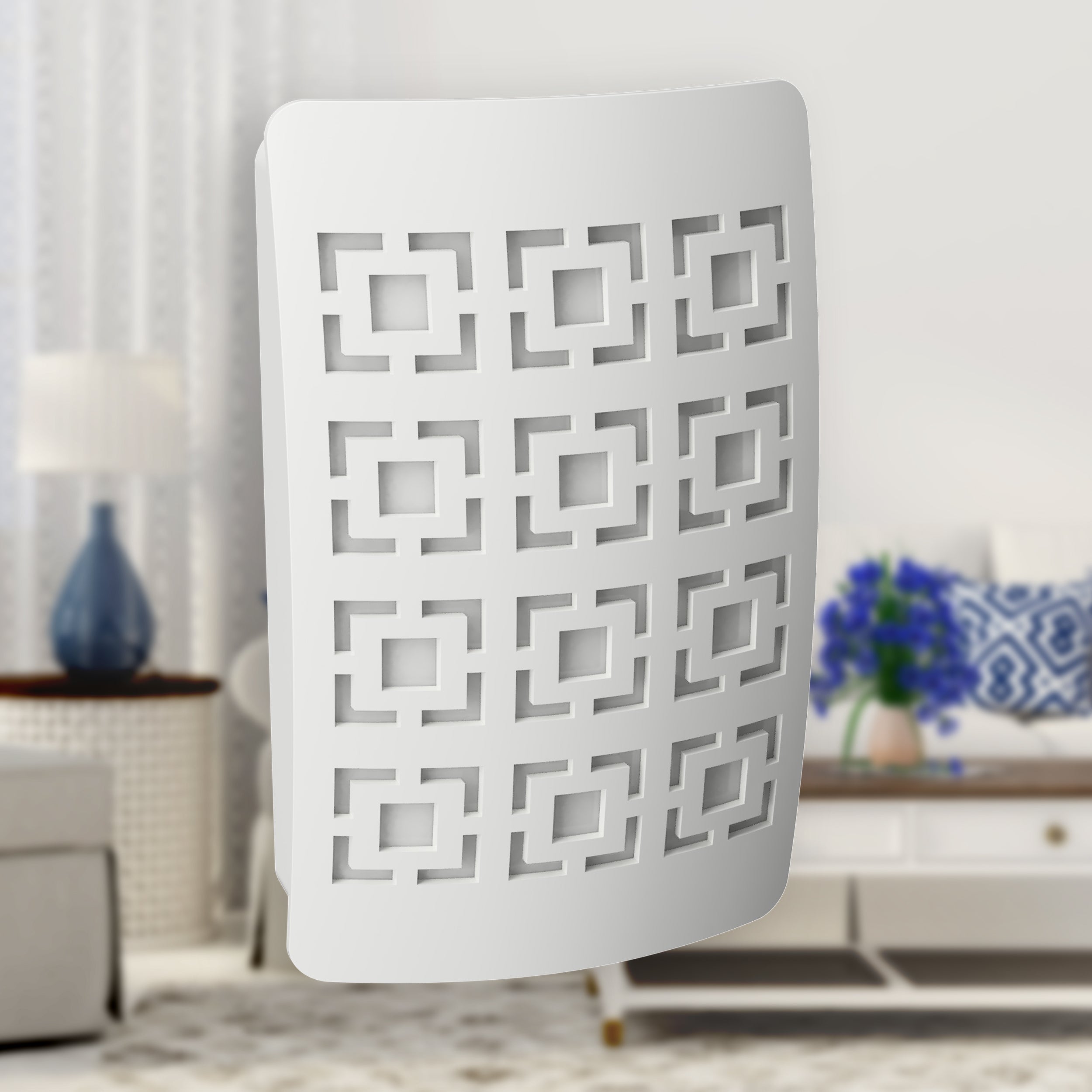 DecoPlug LED GeoSquare White Night Light