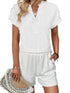 White Eyelet Playsuit