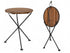 DemarForge Folding Table 4129 - Stackable - European Chestnut Wood Clear Coated