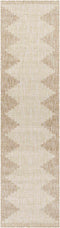 Alfombra beige para interior y exterior Djugun
