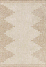 Alfombra beige para interior y exterior Djugun
