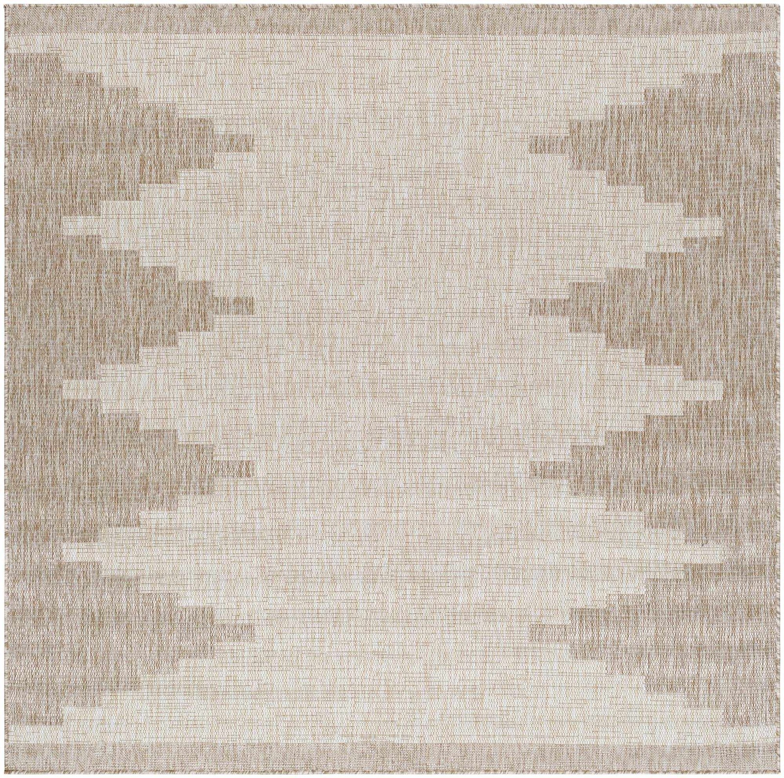 Alfombra beige para interior y exterior Djugun
