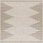 Alfombra beige para interior y exterior Djugun