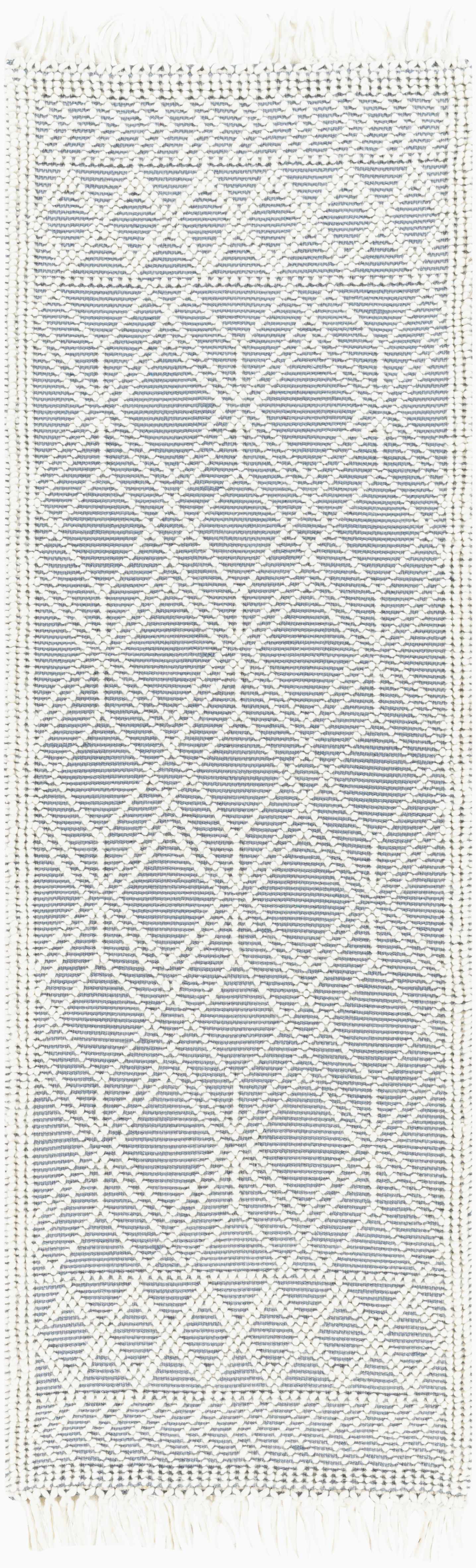 Alfombra de lana azul denim de Ramsbury