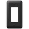 Devon Black Steel - Placa de pared con 1 balancín