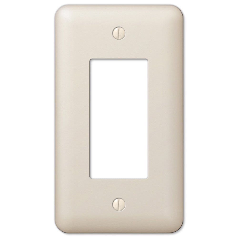 Devon Light Almond Steel - Placa de pared con 1 balancín