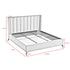 Caliyah Velvet Bed