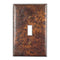 Cobre oscuro envejecido - 1 placa de pared con palanca