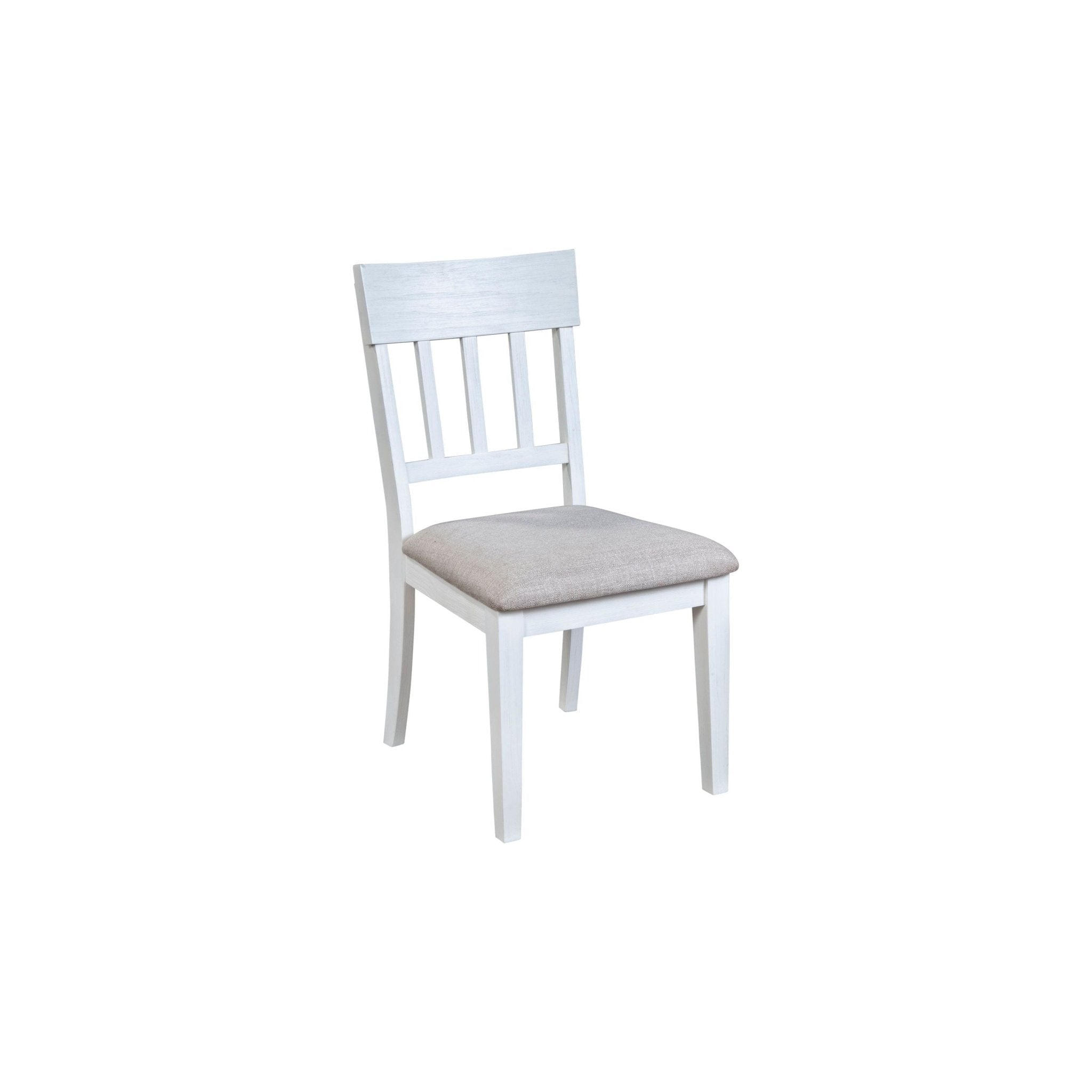 Juego de 2 sillas auxiliares Donham, color blanco