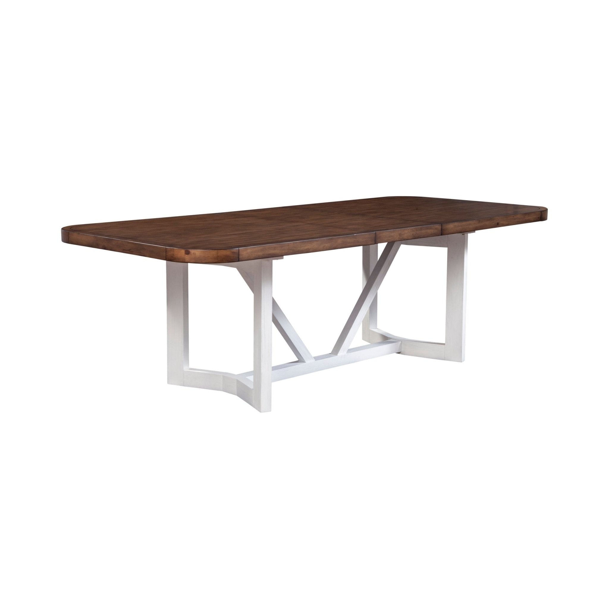 Mesa de comedor Donham de dos tonos