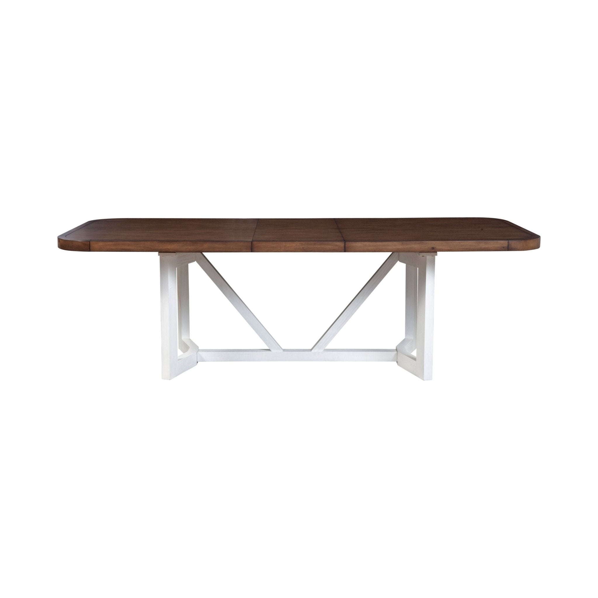 Mesa de comedor Donham de dos tonos