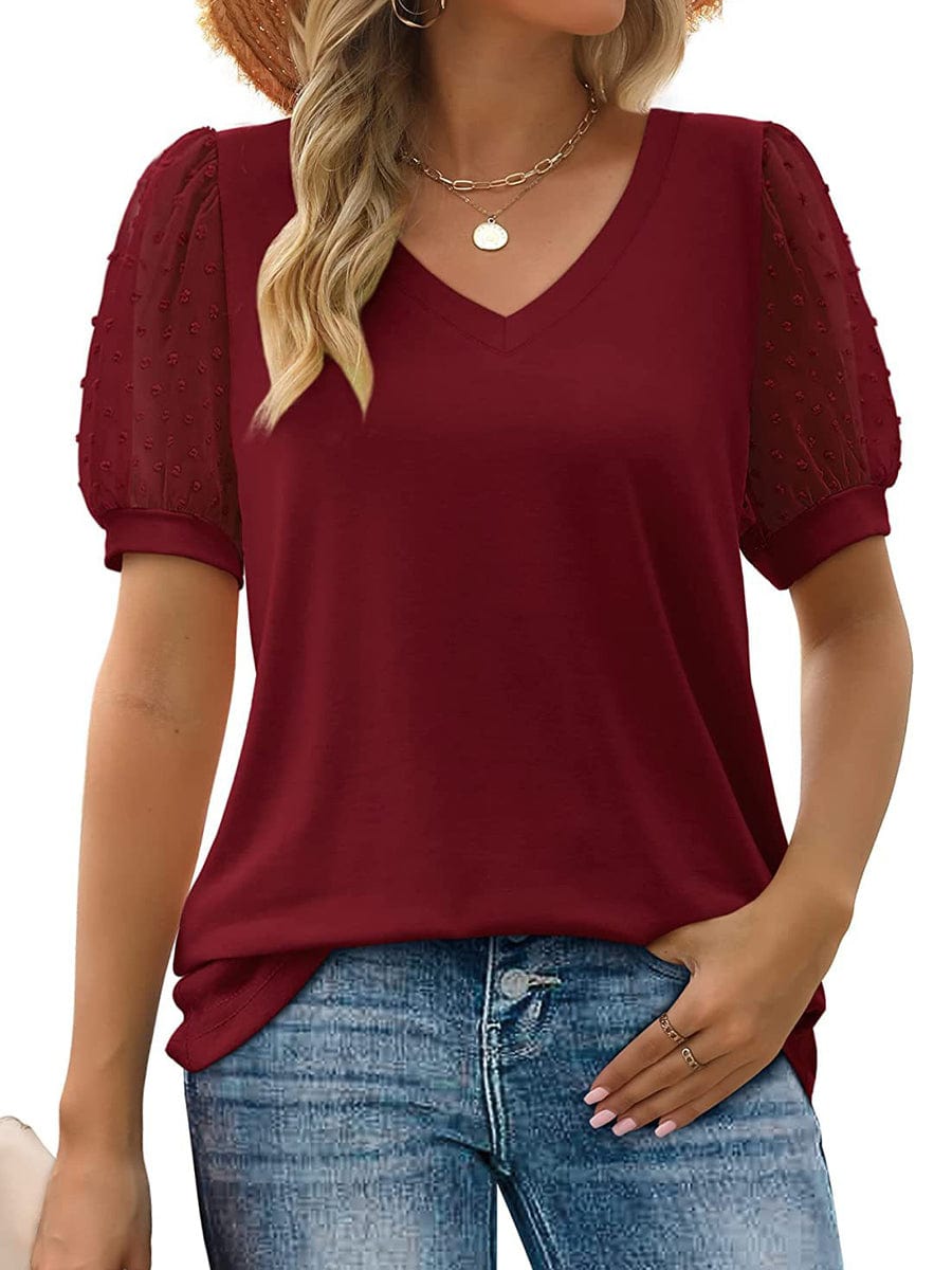 Cream Puff Sleeve Jumper