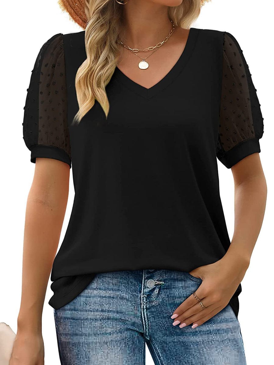 Cream Puff Sleeve Jumper