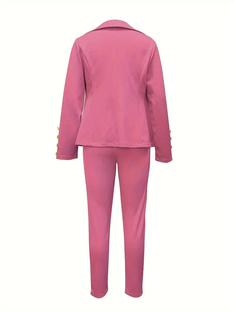 Classic Blazer and Pants Set for Women