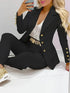 Classic Blazer and Pants Set for Women