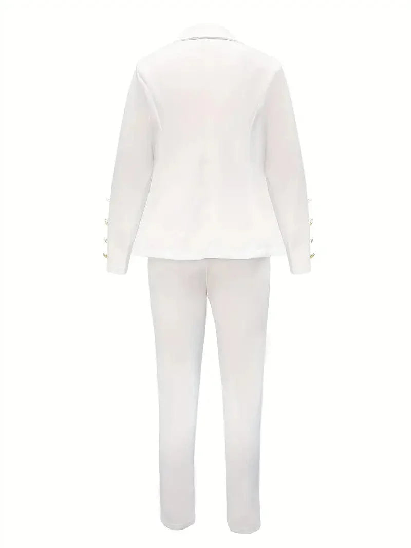 Classic Blazer and Pants Set for Women