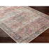 Alfombra desgastada lavable de color rosa Dunshaughlin - Oferta