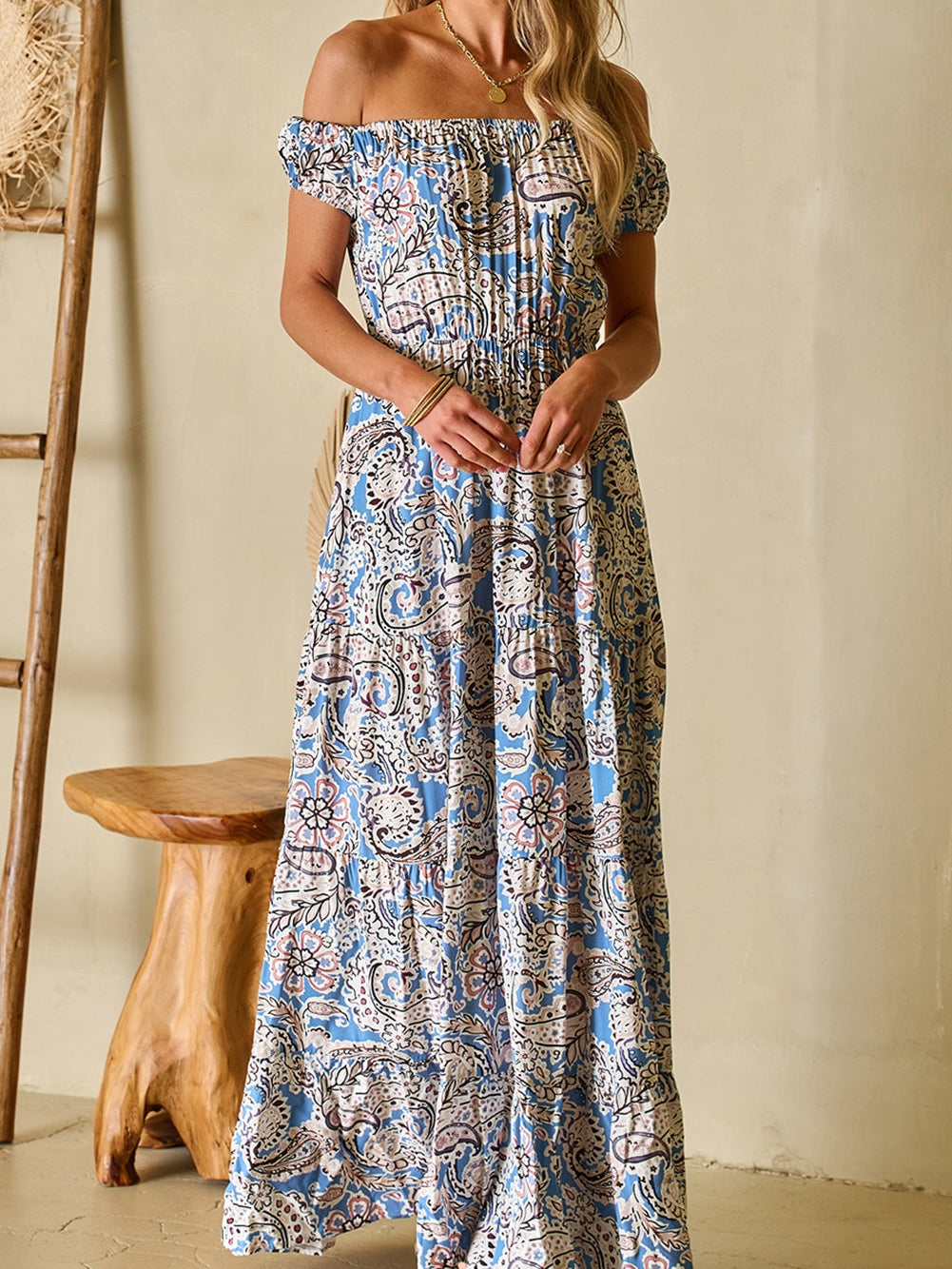 Elegant Off-Shoulder Floral Jumpsuit for Women
