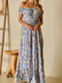 Elegant Off-Shoulder Floral Jumpsuit for Women