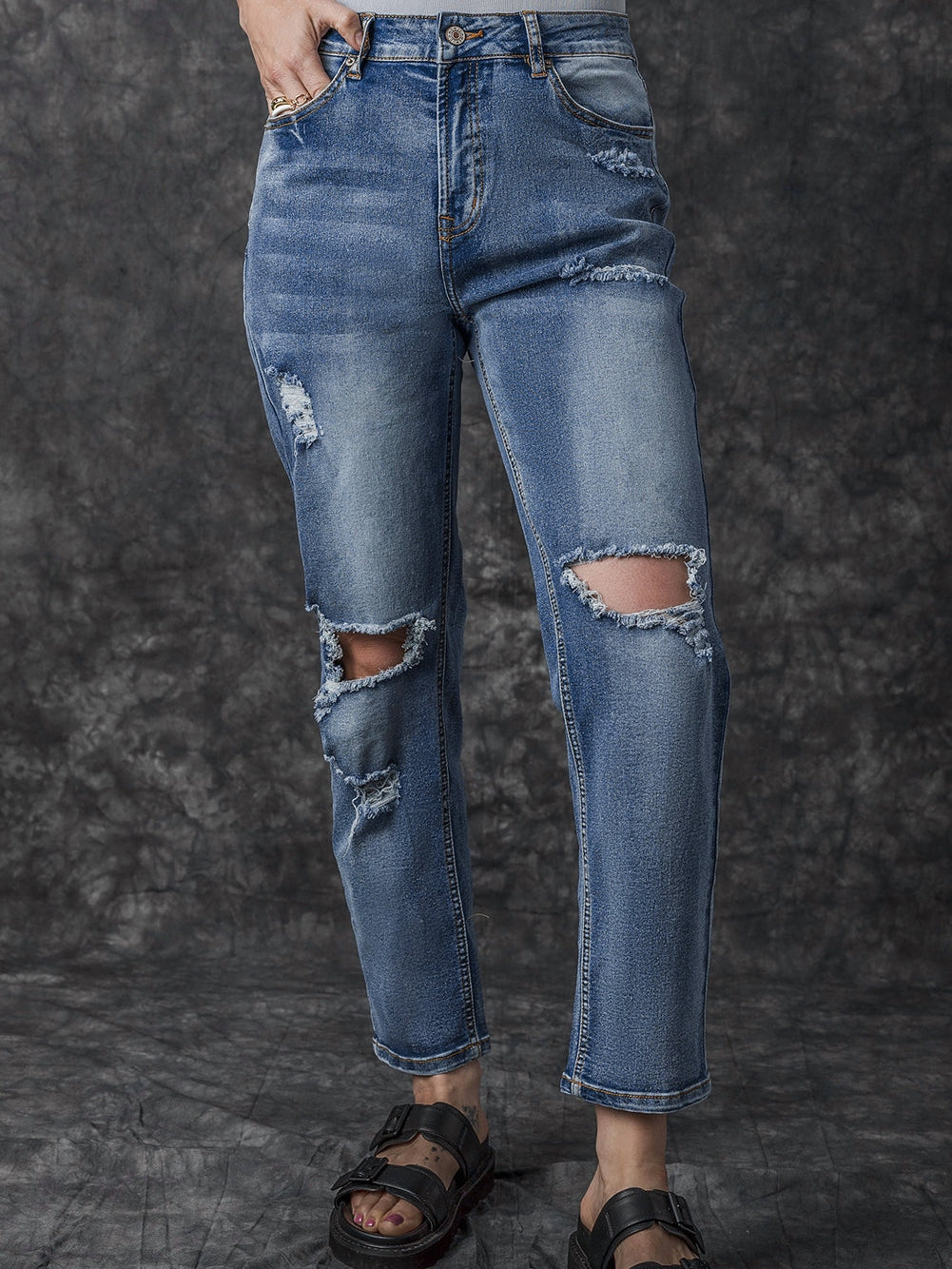 Weekend Ripped Jeans