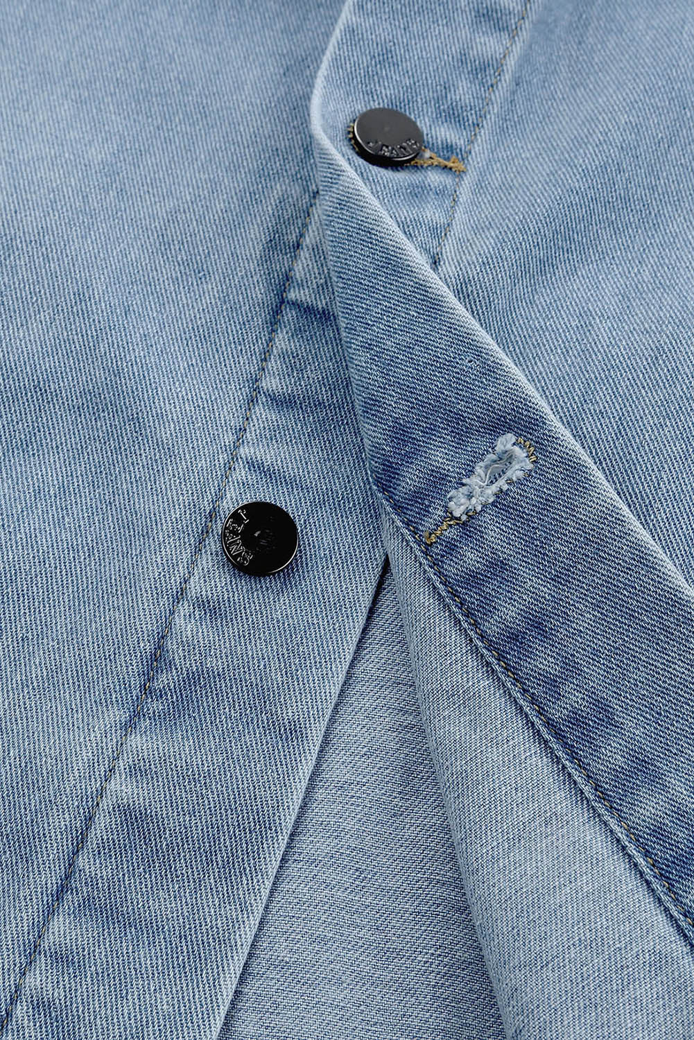 Two-Tone Denim Jacket