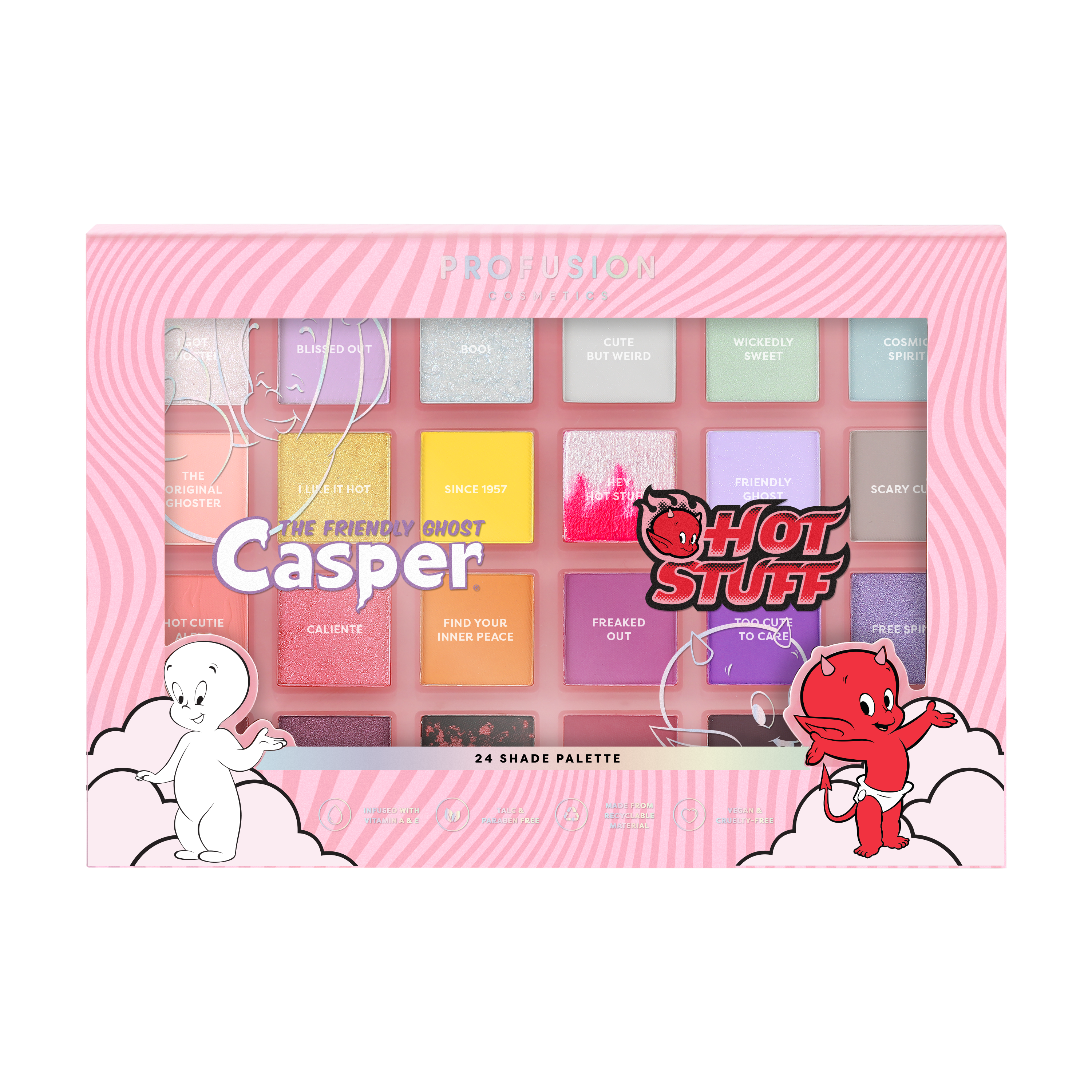 Paleta de 24 tonos Casper &amp; Hot Stuff