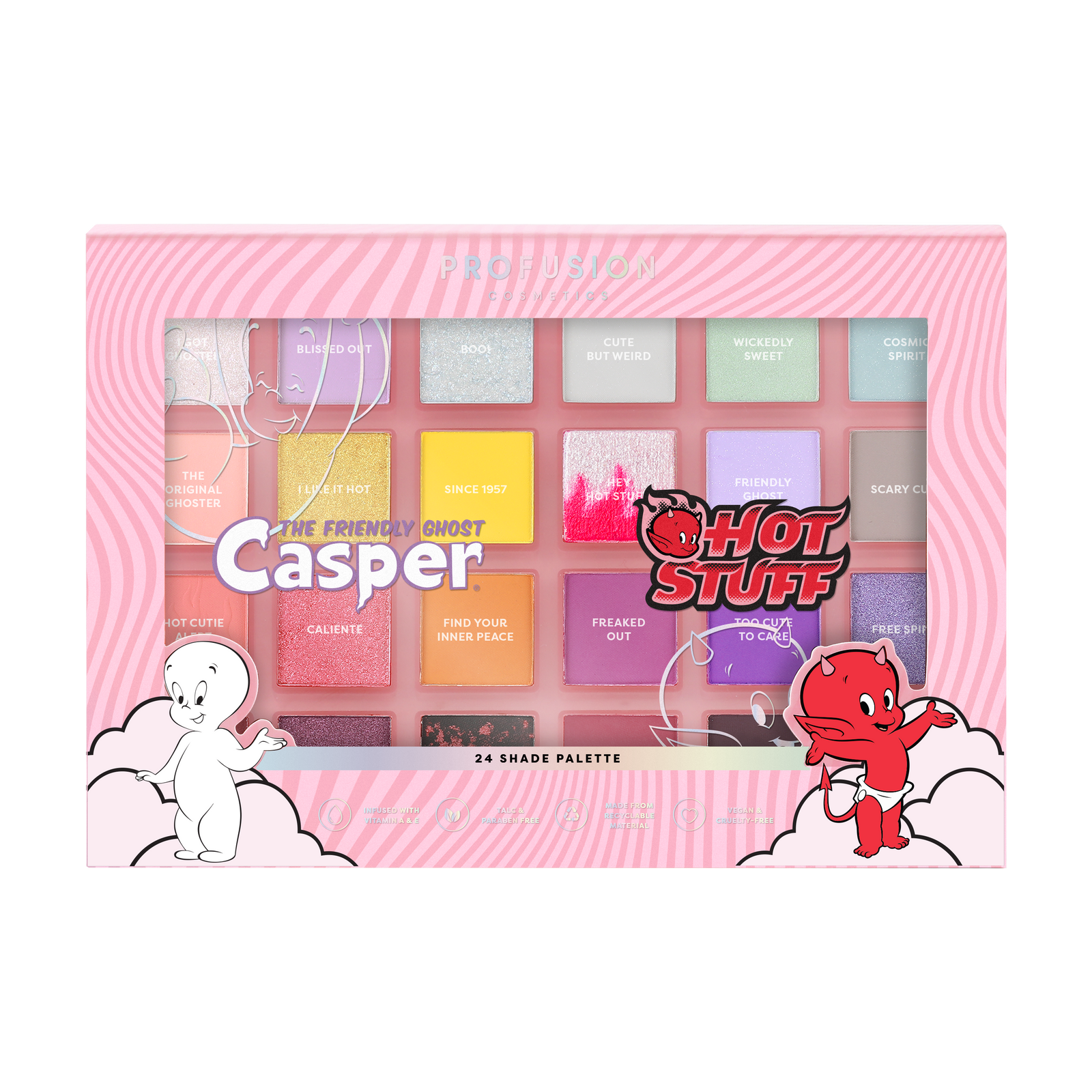 Paleta de 24 tonos Casper & Hot Stuff