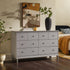 Cómoda de transición de madera maciza Spencer