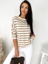 Feminine Mock Neck Top